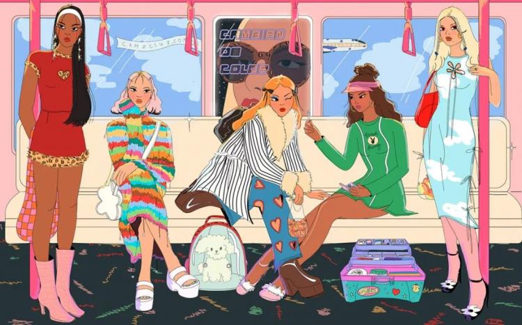 創造夢想的圖形世界—哥倫比亞<a href=http://www.omaite.com/sheji/chahua/ target=_blank class=infotextkey>插畫</a>師Meraki<a href=http://www.omaite.com/sheji/chahua/ target=_blank class=infotextkey>插畫</a>作品