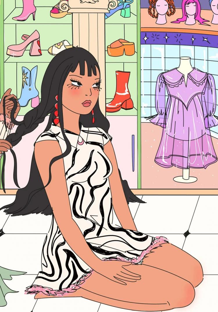 創造夢想的圖形世界—哥倫比亞<a href=http://www.omaite.com/sheji/chahua/ target=_blank class=infotextkey>插畫</a>師Meraki<a href=http://www.omaite.com/sheji/chahua/ target=_blank class=infotextkey>插畫</a>作品