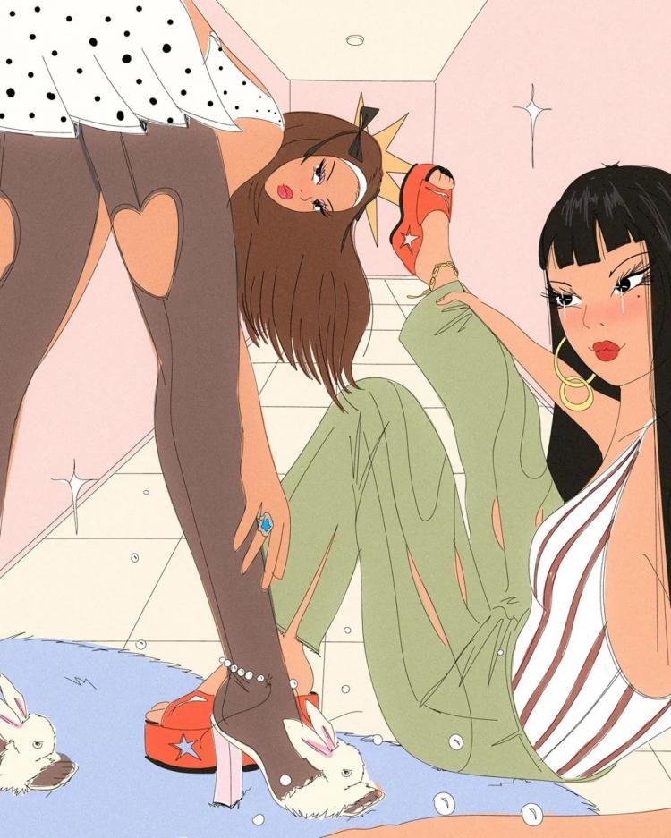 創造夢想的圖形世界—哥倫比亞<a href=http://www.omaite.com/sheji/chahua/ target=_blank class=infotextkey>插畫</a>師Meraki<a href=http://www.omaite.com/sheji/chahua/ target=_blank class=infotextkey>插畫</a>作品