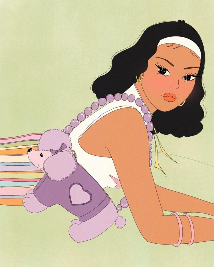 創造夢想的圖形世界—哥倫比亞<a href=http://www.omaite.com/sheji/chahua/ target=_blank class=infotextkey>插畫</a>師Meraki<a href=http://www.omaite.com/sheji/chahua/ target=_blank class=infotextkey>插畫</a>作品